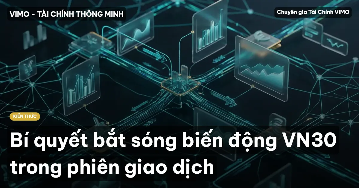 Bí quyết bắt sóng biến động VN30 trong phiên giao dịch