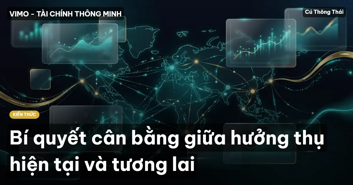 Bí quyết cân bằng giữa hưởng thụ hiện tại và tương lai