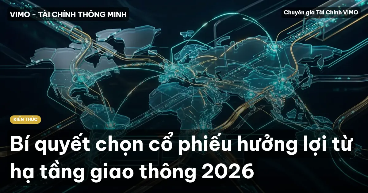 Bí quyết chọn cổ phiếu hưởng lợi từ hạ tầng giao thông 2026