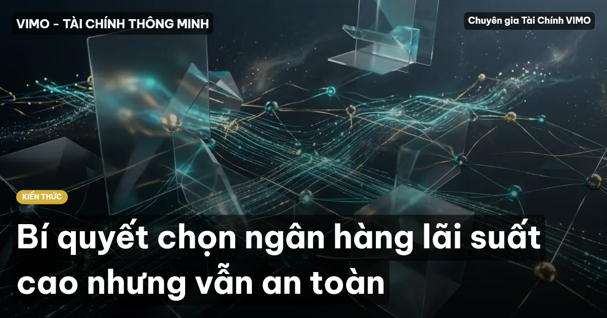 Bí quyết chọn ngân hàng lãi suất cao nhưng vẫn an toàn