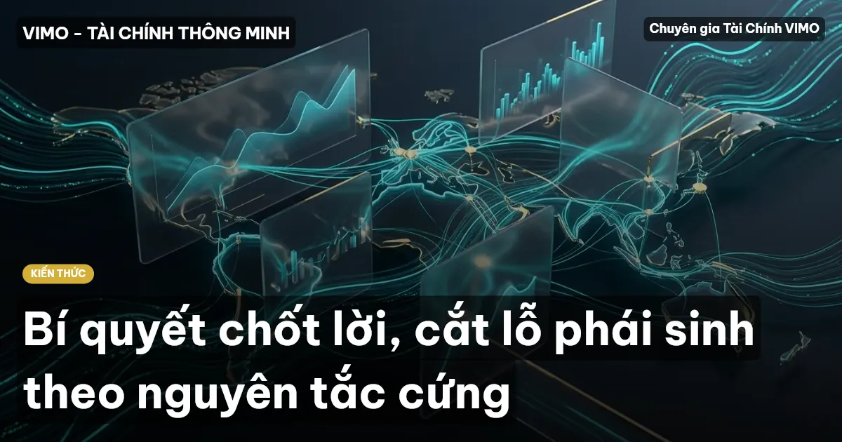 Bí quyết chốt lời, cắt lỗ phái sinh theo nguyên tắc cứng