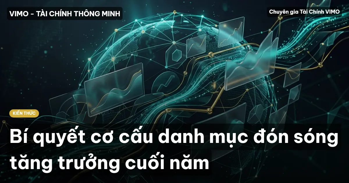 Bí quyết cơ cấu danh mục đón sóng tăng trưởng cuối năm