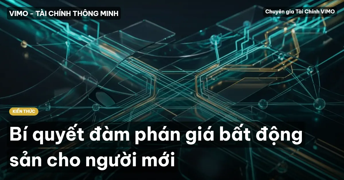 Bí quyết đàm phán giá bất động sản cho người mới