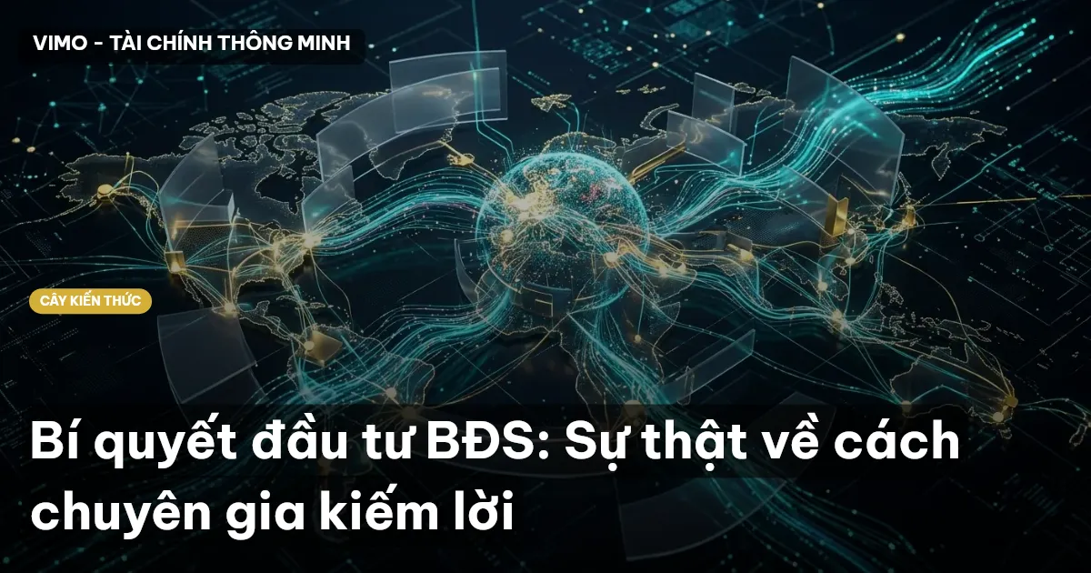 Bí quyết đầu tư BĐS: Sự thật về cách chuyên gia kiếm lời