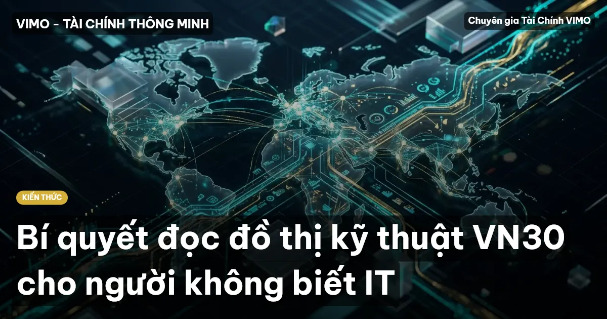Bí quyết đọc đồ thị kỹ thuật VN30 cho người không biết IT