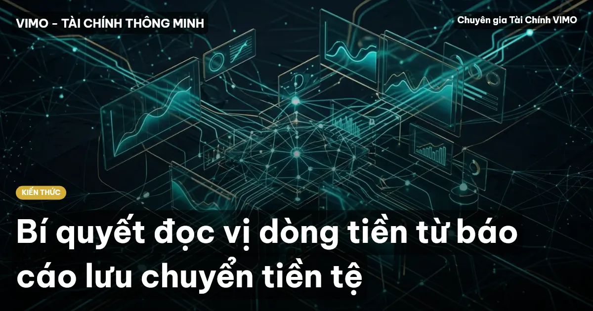 Bí quyết đọc vị dòng tiền từ báo cáo lưu chuyển tiền tệ
