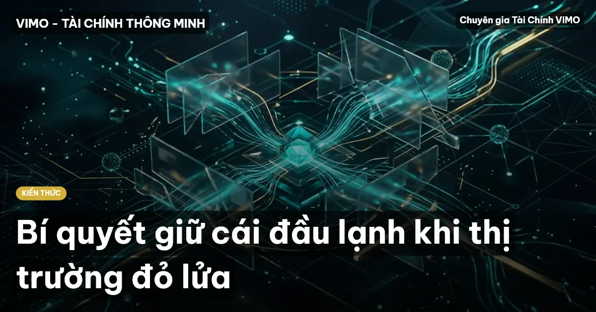Bí quyết giữ cái đầu lạnh khi thị trường đỏ lửa