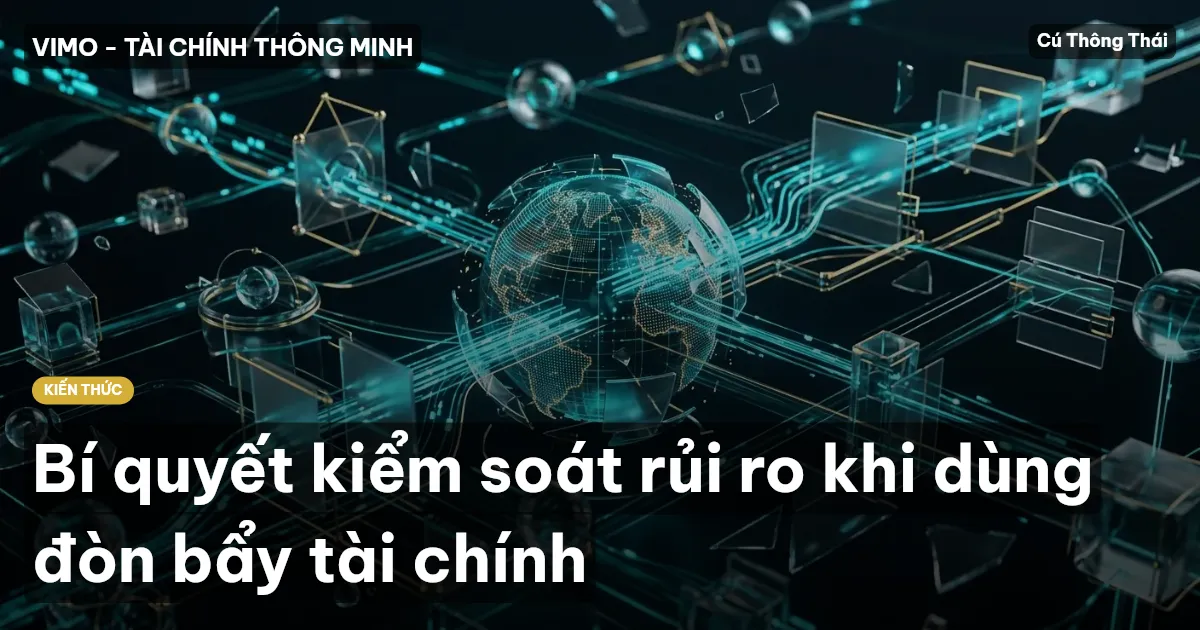Bí quyết kiểm soát rủi ro khi dùng đòn bẩy tài chính