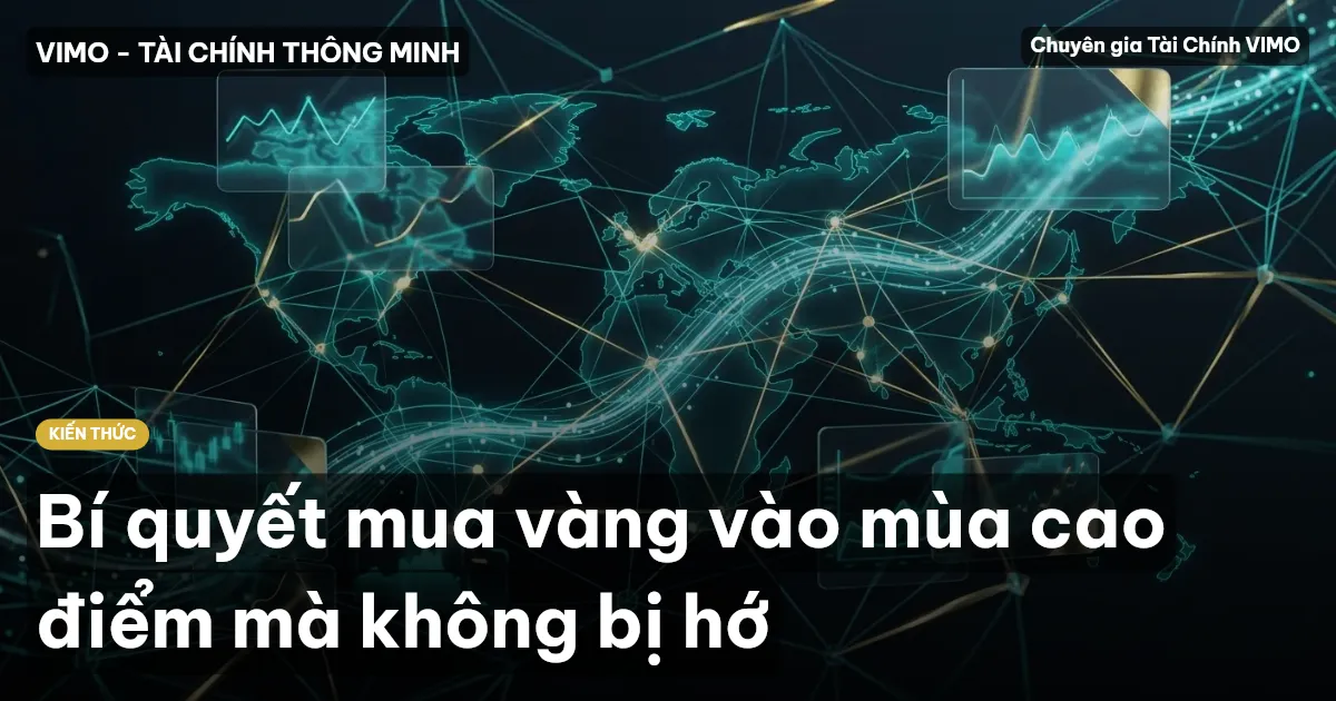 Bí quyết mua vàng vào mùa cao điểm mà không bị hớ