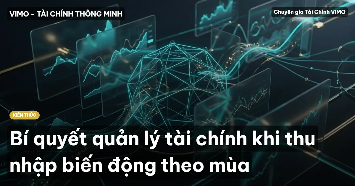 Bí quyết quản lý tài chính khi thu nhập biến động theo mùa