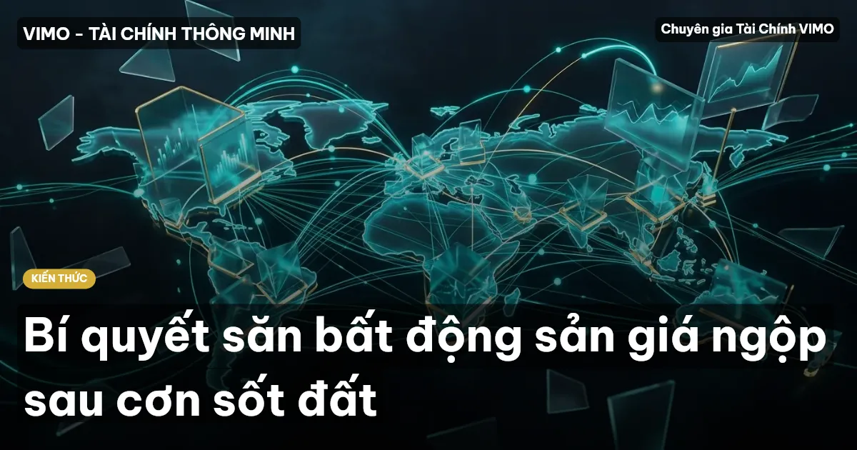 Bí quyết săn bất động sản giá ngộp sau cơn sốt đất