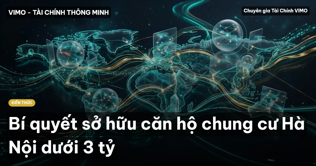 Bí quyết sở hữu căn hộ chung cư Hà Nội dưới 3 tỷ