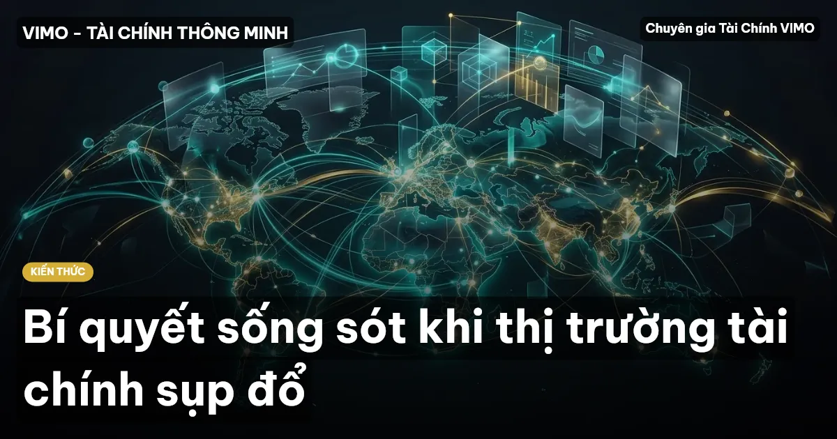 Bí quyết sống sót khi thị trường tài chính sụp đổ