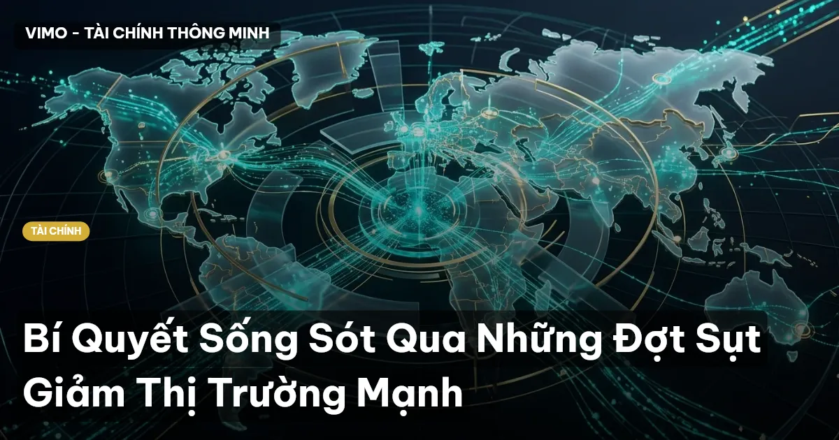 Bí Quyết Sống Sót Qua Những Đợt Sụt Giảm Thị Trường Mạnh