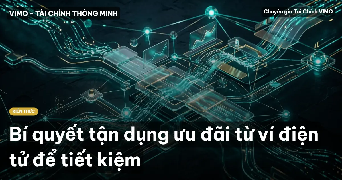 Bí quyết tận dụng ưu đãi từ ví điện tử để tiết kiệm