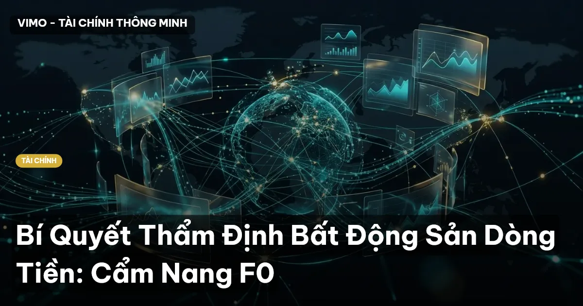 Bí Quyết Thẩm Định Bất Động Sản Dòng Tiền: Cẩm Nang F0