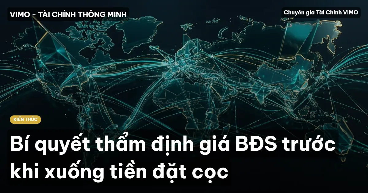 Bí quyết thẩm định giá BĐS trước khi xuống tiền đặt cọc