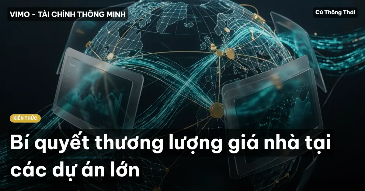 Bí quyết thương lượng giá nhà tại các dự án lớn