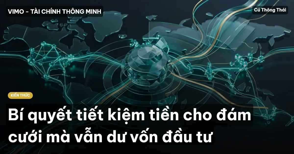 Bí quyết tiết kiệm tiền cho đám cưới mà vẫn dư vốn đầu tư