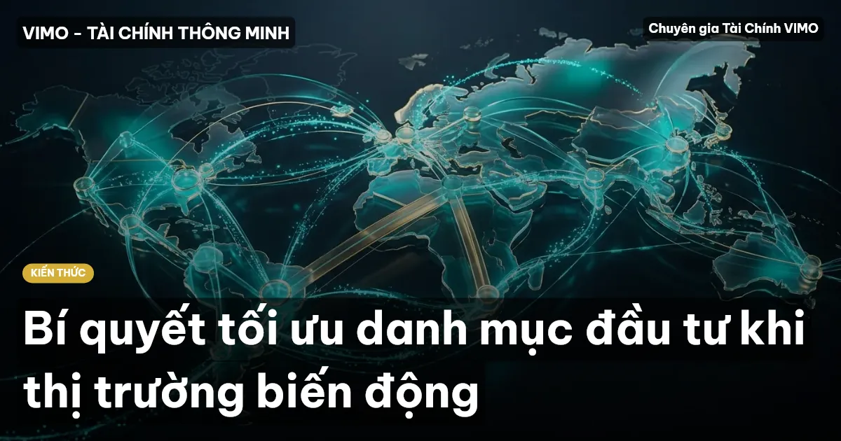 Bí quyết tối ưu danh mục đầu tư khi thị trường biến động