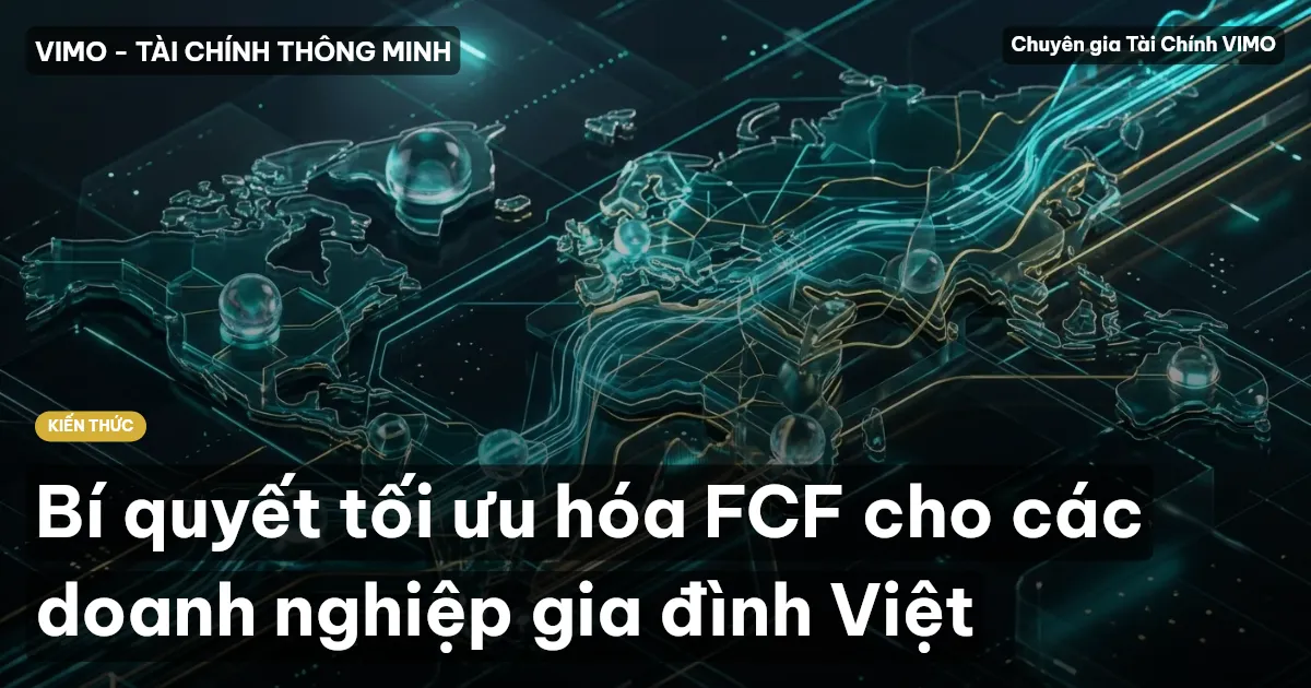 Bí quyết tối ưu hóa FCF cho các doanh nghiệp gia đình Việt