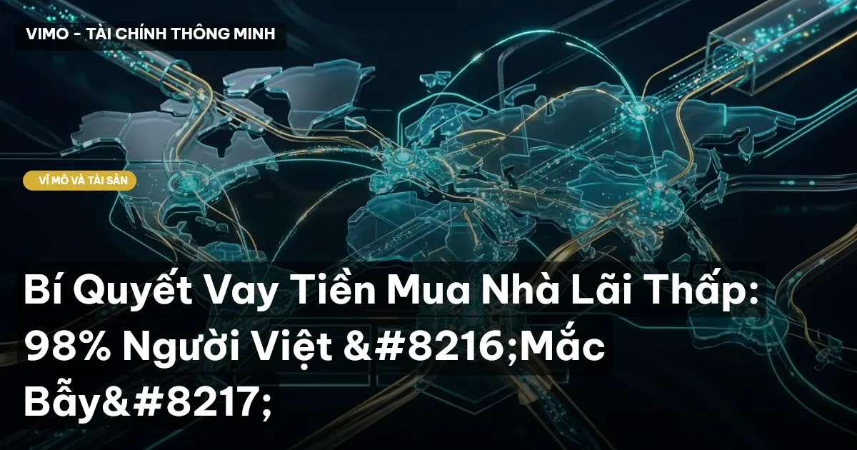 Bí Quyết Vay Tiền Mua Nhà Lãi Thấp: 98% Người Việt ‘Mắc Bẫy’