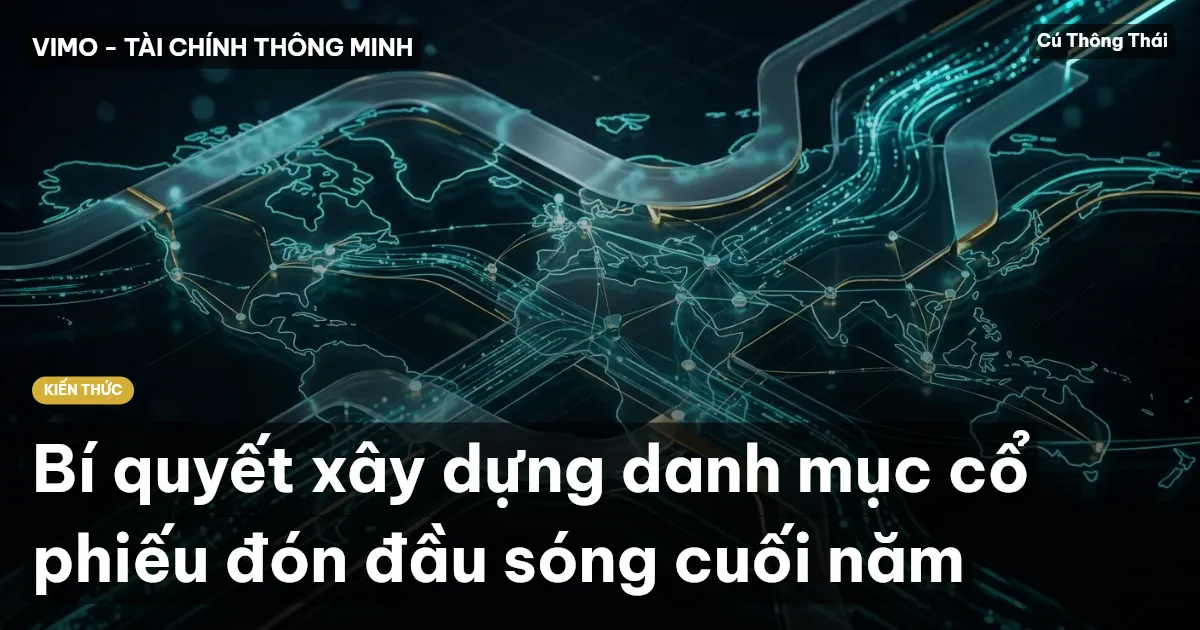 Bí quyết xây dựng danh mục cổ phiếu đón đầu sóng cuối năm