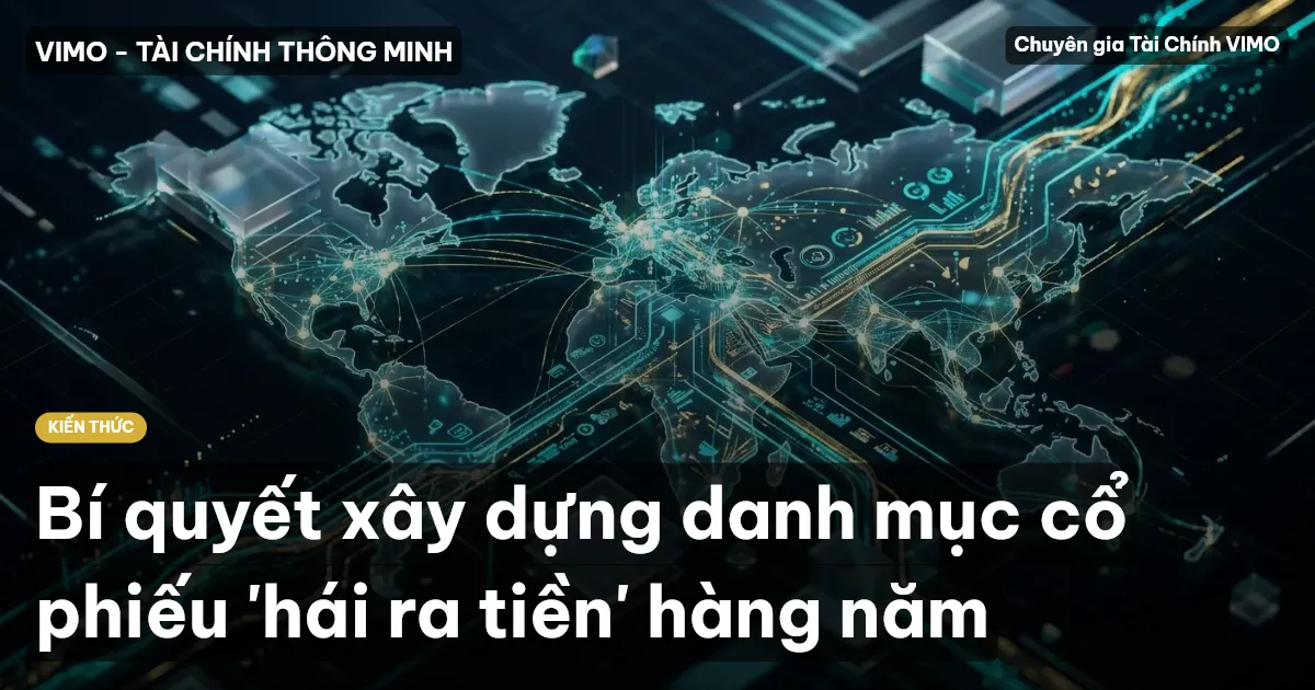 Bí quyết xây dựng danh mục cổ phiếu 'hái ra tiền' hàng năm