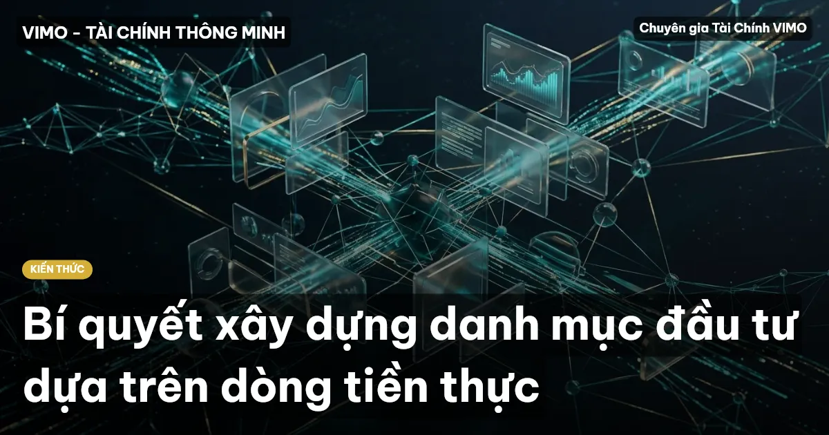 Bí quyết xây dựng danh mục đầu tư dựa trên dòng tiền thực