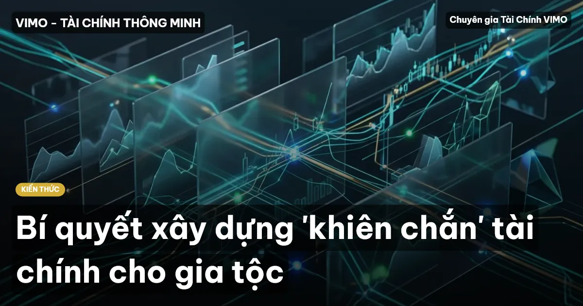 Bí quyết xây dựng 'khiên chắn' tài chính cho gia tộc