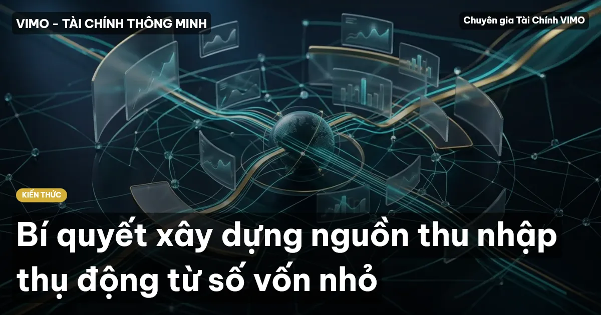 Bí quyết xây dựng nguồn thu nhập thụ động từ số vốn nhỏ