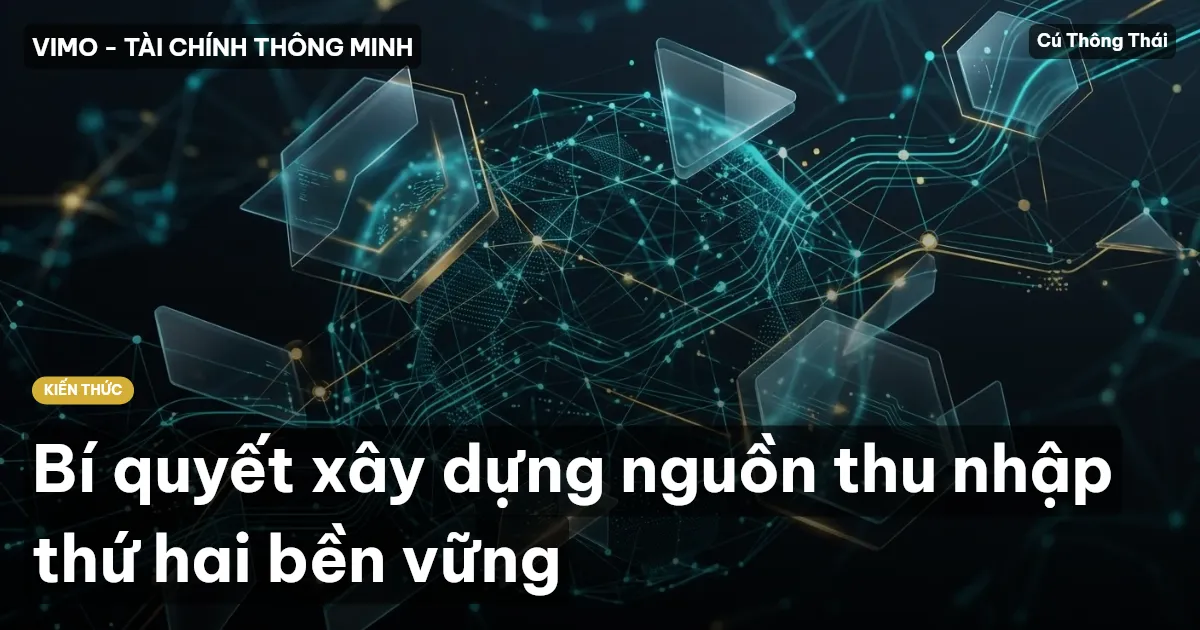 Bí quyết xây dựng nguồn thu nhập thứ hai bền vững