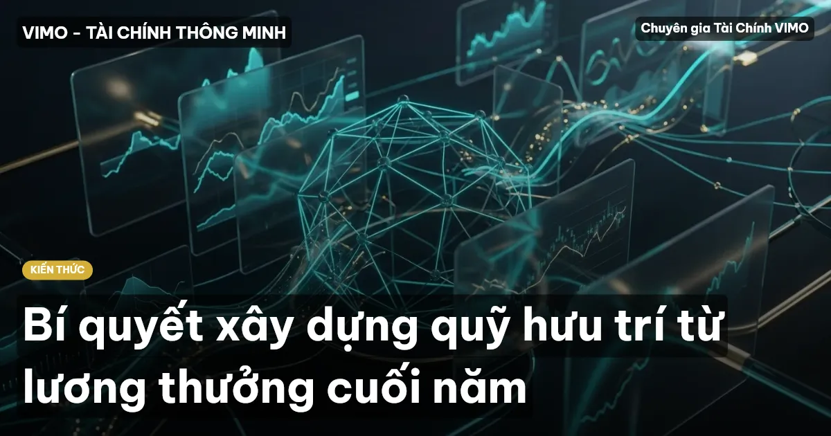 Bí quyết xây dựng quỹ hưu trí từ lương thưởng cuối năm