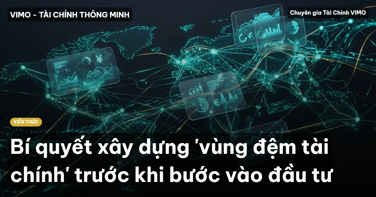 Bí quyết xây dựng 'vùng đệm tài chính' trước khi bước vào đầu tư