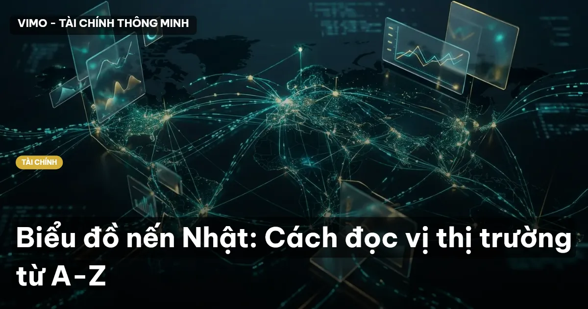 Biểu đồ nến Nhật: Cách đọc vị thị trường từ A-Z