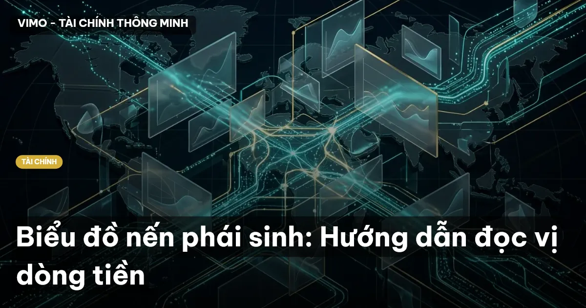 Biểu đồ nến phái sinh: Hướng dẫn đọc vị dòng tiền