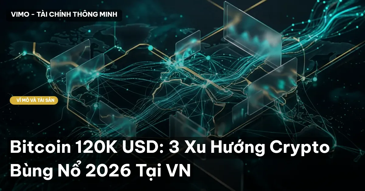 Bitcoin 120K USD: 3 Xu Hướng Crypto Bùng Nổ 2026 Tại VN