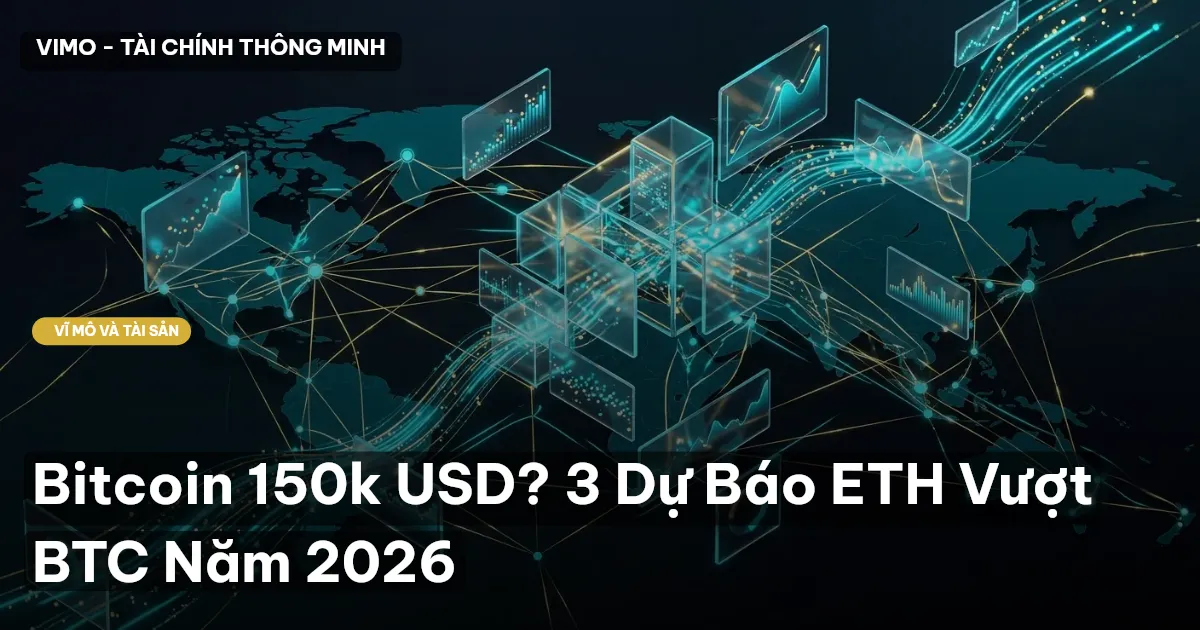Bitcoin 150k USD? 3 Dự Báo ETH Vượt BTC Năm 2026