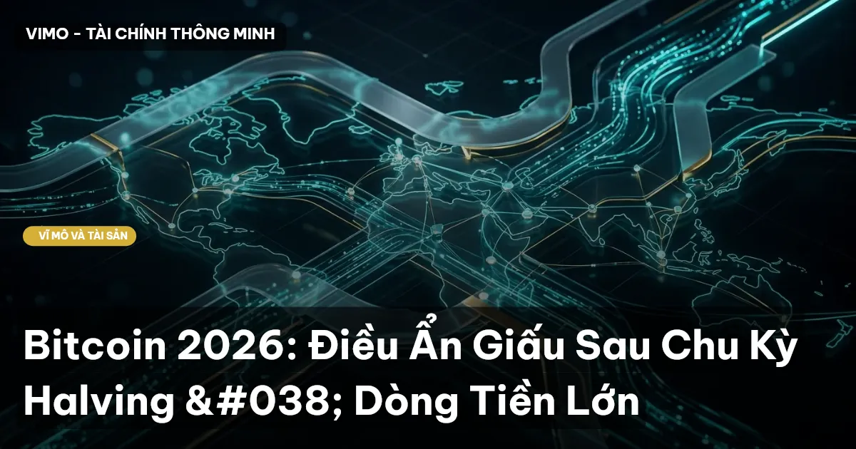Bitcoin 2026: Điều Ẩn Giấu Sau Chu Kỳ Halving & Dòng Tiền Lớn