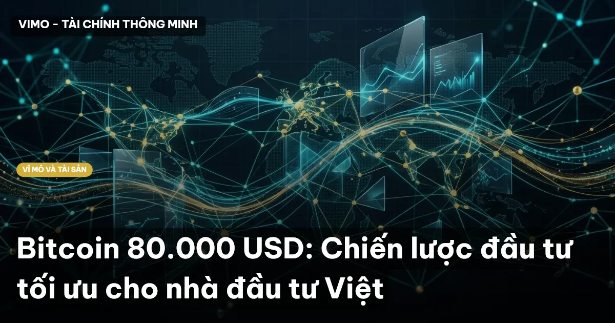 Bitcoin 80.000 USD: Chiến lược đầu tư tối ưu cho nhà đầu tư Việt