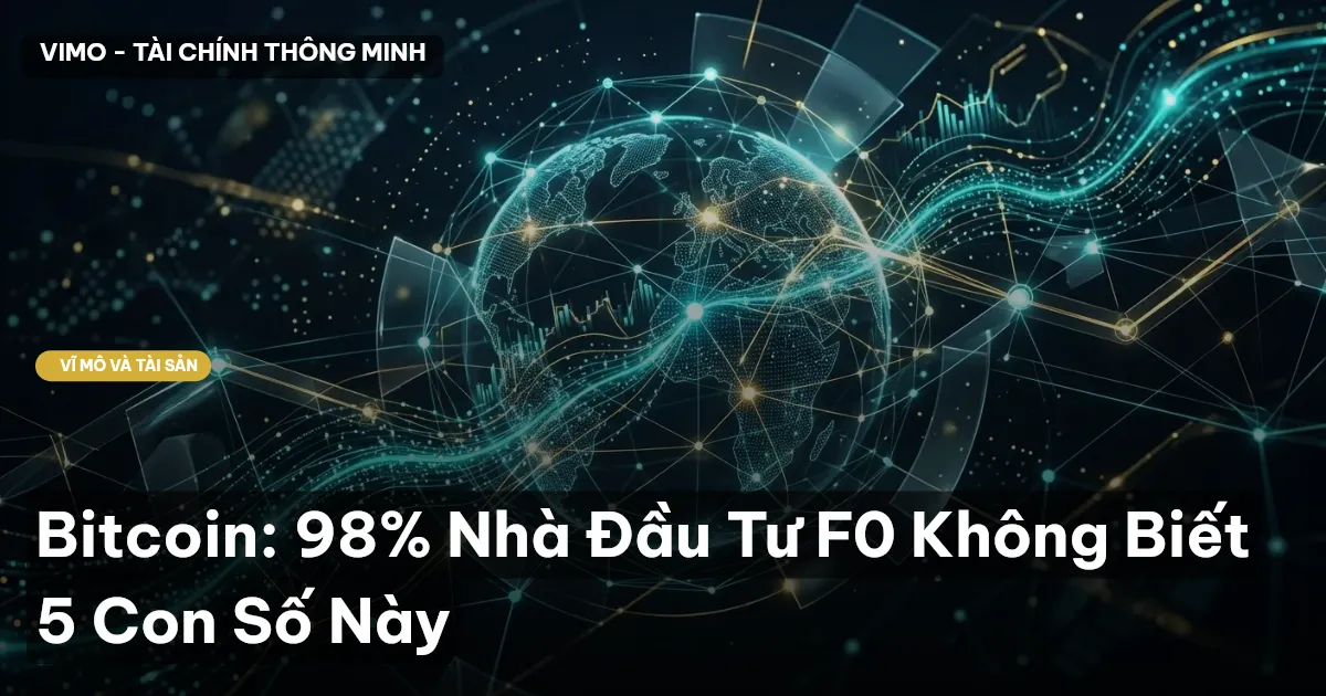 Bitcoin: 98% Nhà Đầu Tư F0 Không Biết 5 Con Số Này