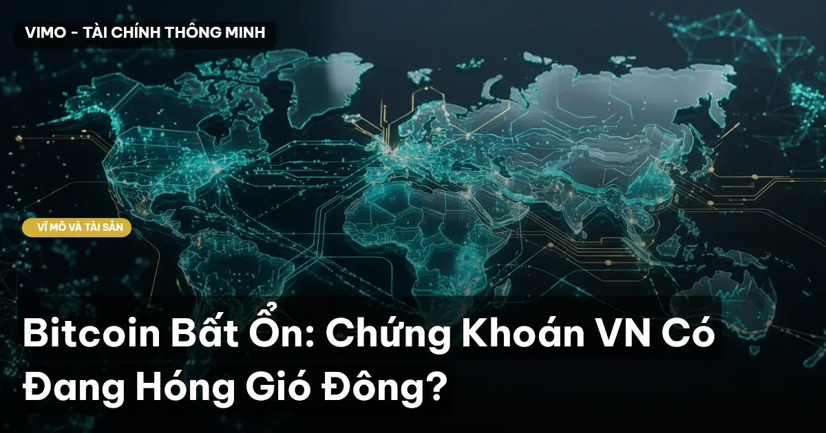 Bitcoin Bất Ổn: Chứng Khoán VN Có Đang Hóng Gió Đông?