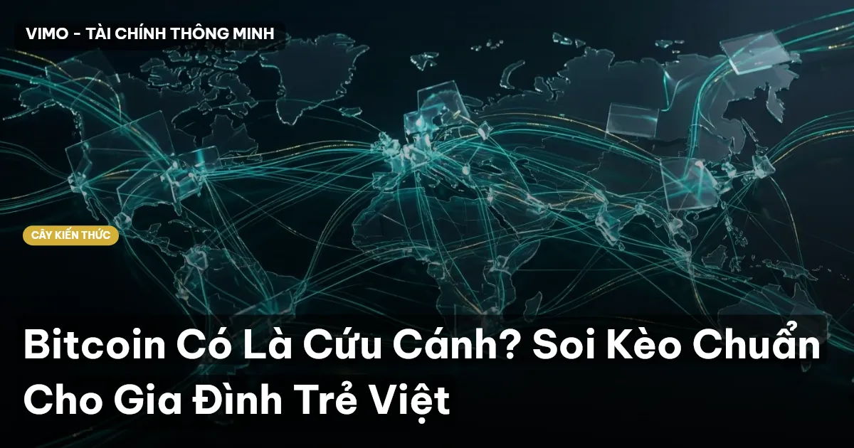 Bitcoin Có Là Cứu Cánh? Soi Kèo Chuẩn Cho Gia Đình Trẻ Việt