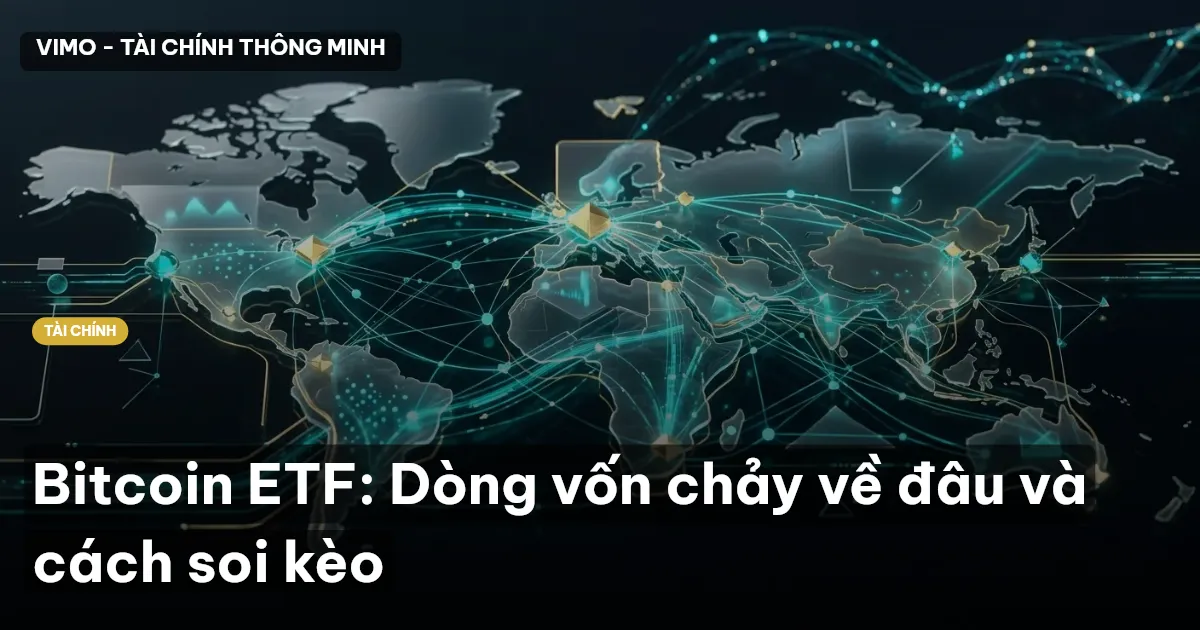 Bitcoin ETF: Dòng vốn chảy về đâu và cách soi kèo