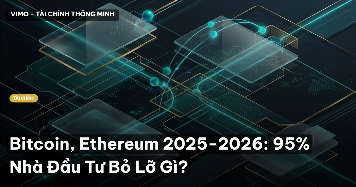 Bitcoin, Ethereum 2025-2026: 95% Nhà Đầu Tư Bỏ Lỡ Gì?