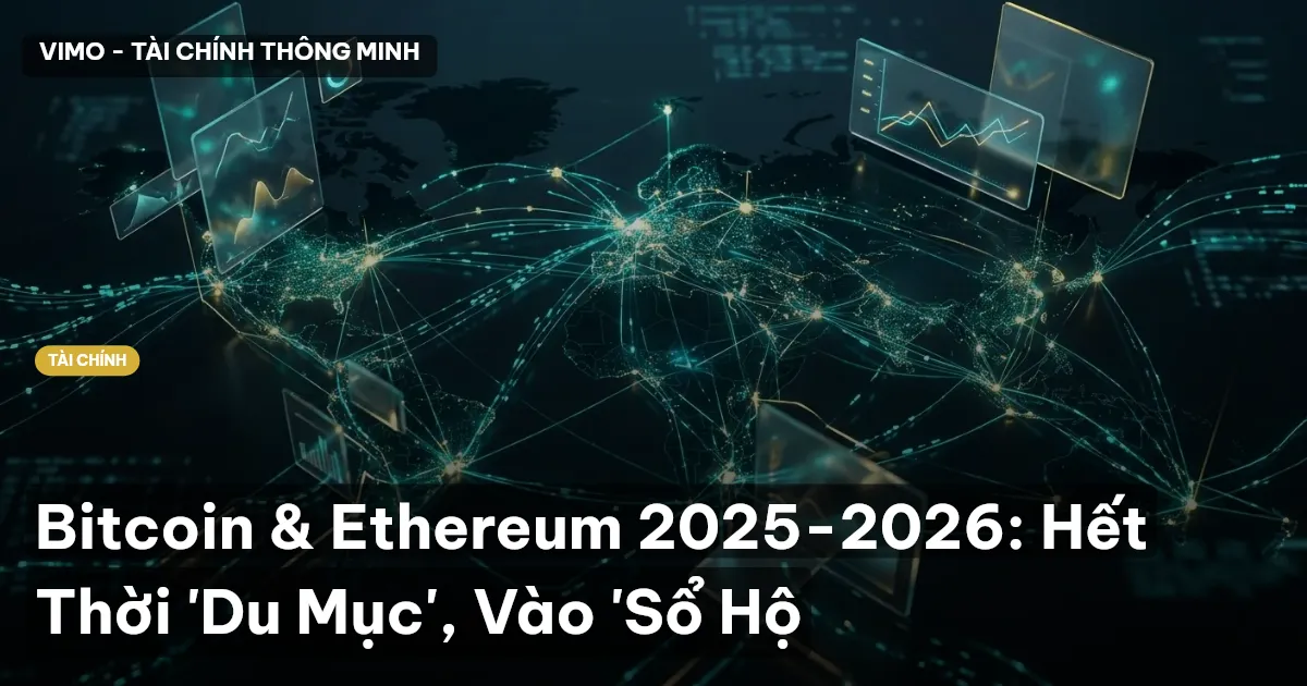 Bitcoin & Ethereum 2025-2026: Hết Thời 'Du Mục', Vào 'Sổ Hộ