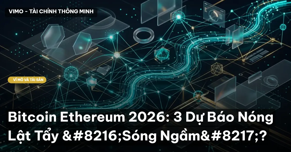 Bitcoin Ethereum 2026: 3 Dự Báo Nóng Lật Tẩy ‘Sóng Ngầm’?