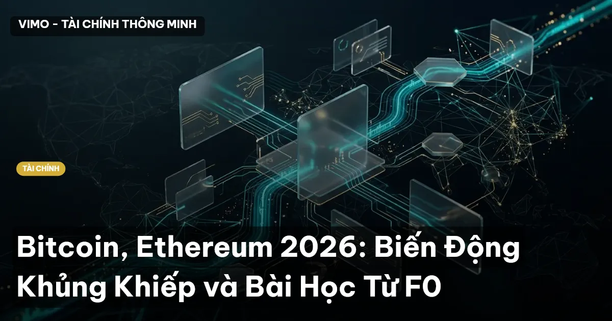 Bitcoin, Ethereum 2026: Biến Động Khủng Khiếp và Bài Học Từ F0