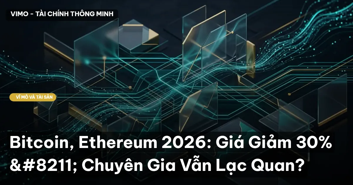 Bitcoin, Ethereum 2026: Giá Giảm 30% – Chuyên Gia Vẫn Lạc Quan?