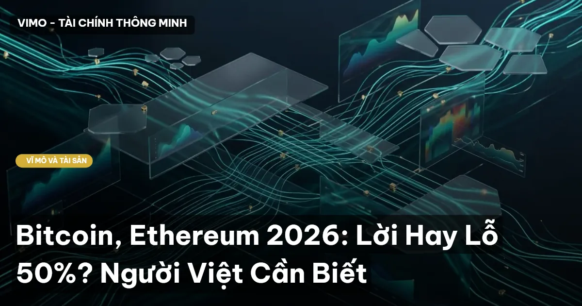 Bitcoin, Ethereum 2026: Lời Hay Lỗ 50%? Người Việt Cần Biết